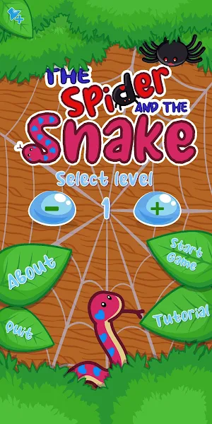 The spider and the snake Screenshot 0