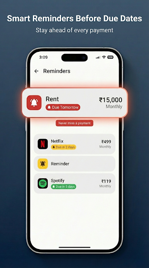 Recurra: Bill & Sub Tracker Screenshot 2