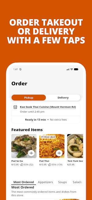 Kao Sook Thai Cuisine Screenshot 0