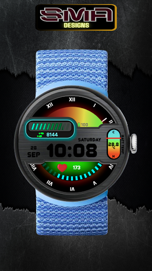 Titanium Edge WatchFace SAM-28 Screenshot 3