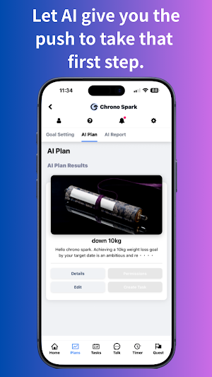 Chrono Spark：AI planner Screenshot 1