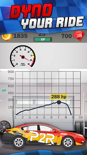 P2R Power Rev Racing - JDM Drag Racing Screenshot 3