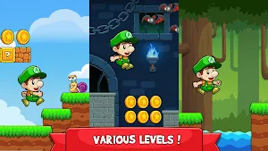 Super Matino Go - Running Game Screenshot 1