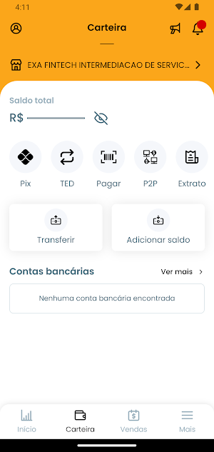 E2X Bank Screenshot 2