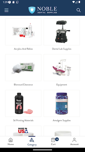 Noble Dental Supplies Screenshot 2