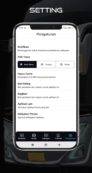 Mod JB5 Bussid Strobo 2025 Screenshot 3