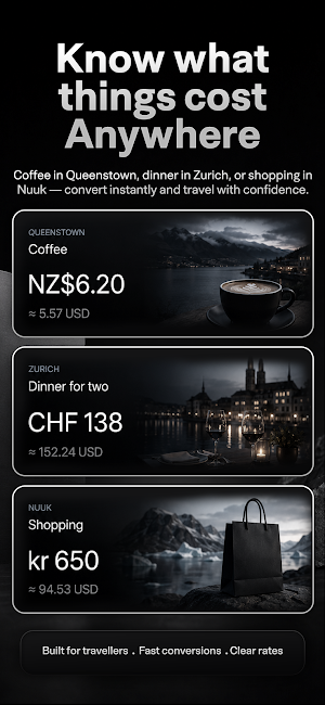 NullRate FX Converter Screenshot 1