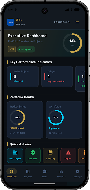 Site Manager – Construction Screenshot 0