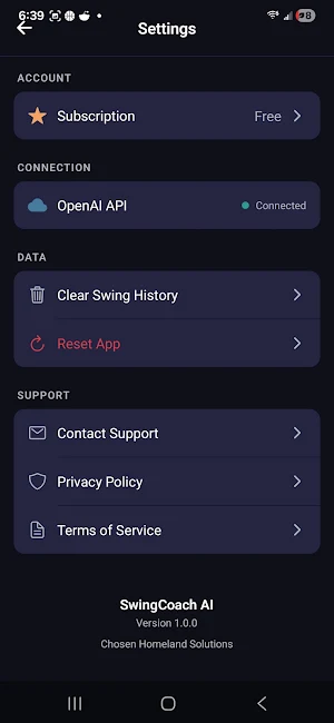 SwingCoach AI: Ballpark App Screenshot 3