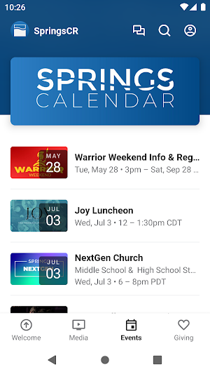 SpringsCR Screenshot 2