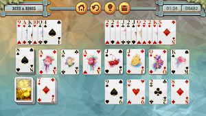 Aces & Kings Solitaire Hearts & Spades Patience Screenshot 2