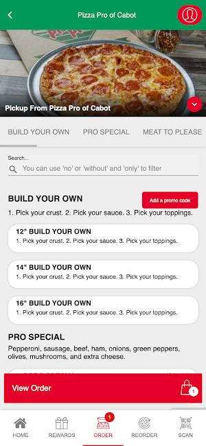 Pizza Pro of Cabot Screenshot 3