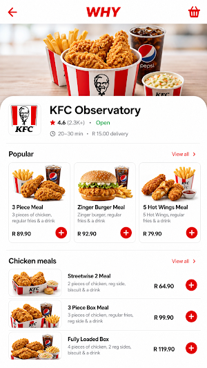 WHY Food Screenshot 1