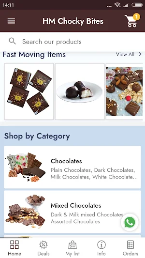 HM Chocky Bites Screenshot 1
