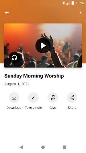 Mount Olive App Screenshot 2