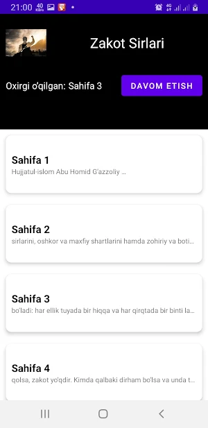 Zakot Sirlari Screenshot 2