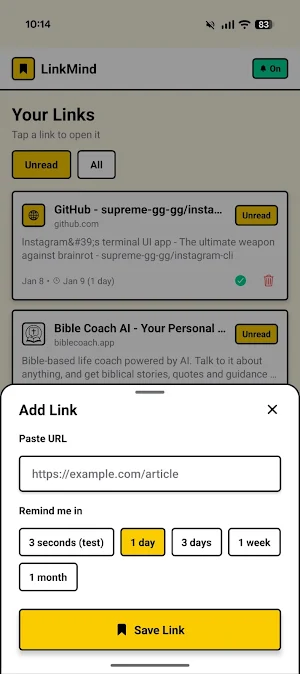 LinkMind Screenshot 1
