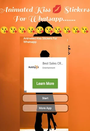 Kiss Gif Sticker For WhatsApp Screenshot 0
