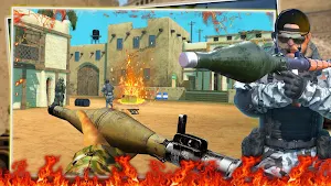 FPS Commando Secret Mission - Free Shooting Games Screenshot 1