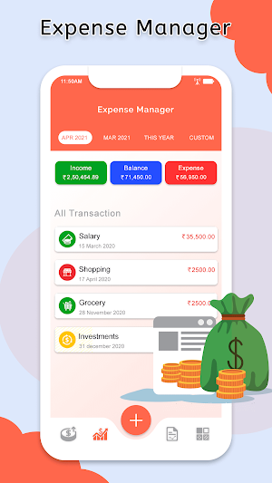 Expense Manager, Money Manager Screenshot 0