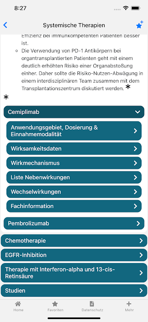 CSCC onkowissen Screenshot 3