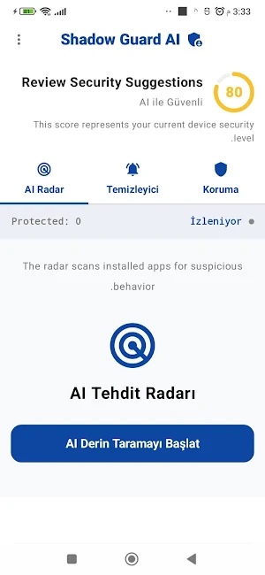 Shield Security AI Privacy Screenshot 1