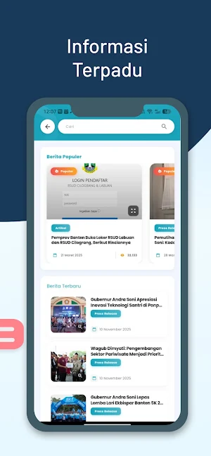 Layanan Banten Screenshot 2