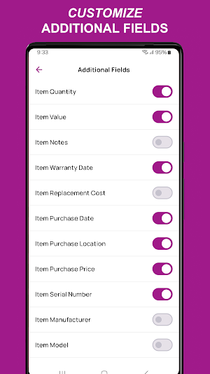 Everspruce Home Inventory Screenshot 2