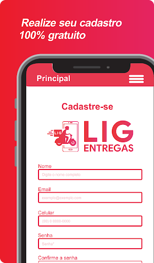 Lig Entregas - Empresa Screenshot 1