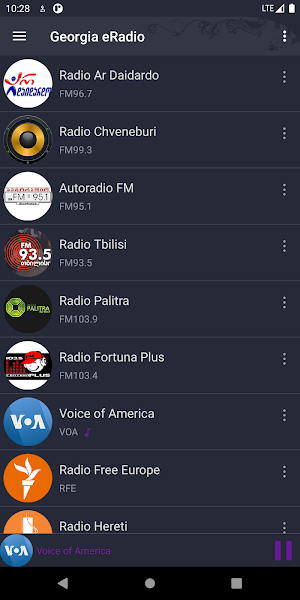 Georgia eRadio Screenshot 2