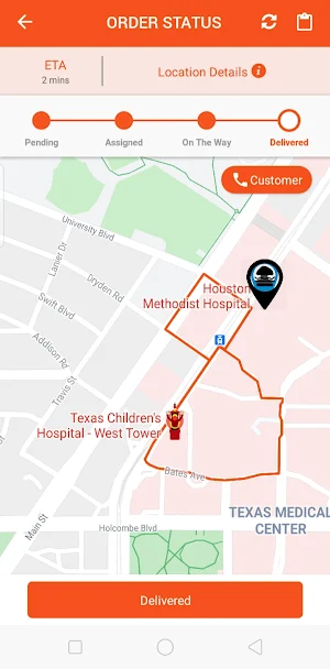SpotnEats – Delivery Partner App Screenshot 3