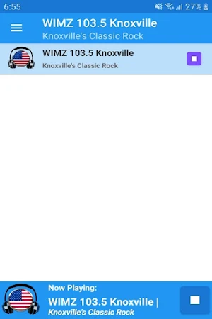 WIMZ 103.5 Knoxville Radio App Screenshot 0