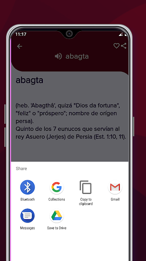 Diccionario Bíblico Screenshot 2