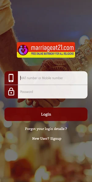 Marriageat21.com Screenshot 1