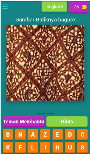 Tebak Gambar Batik Screenshot 3