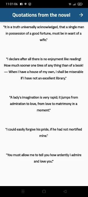 Pride and Prejudice Screenshot 1