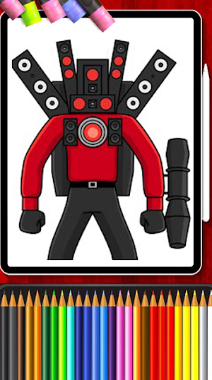 Speaker Man Draw Guide Screenshot 1