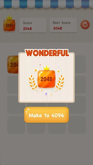 2048-classic game Screenshot 3