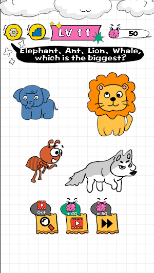 Brain Explosion: Puzzle Test Screenshot 1