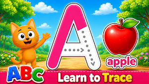 Kitty Egg Surprises: Kids ABC Screenshot 0