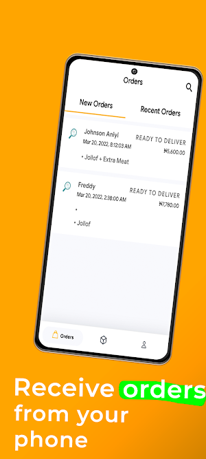 GoHealthy Food Vendor Screenshot 1