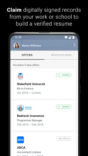Velocity Career Wallet​ Screenshot 1