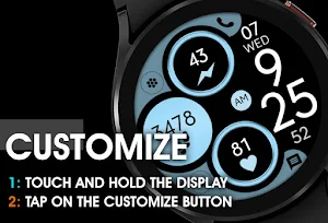 Digital Rose Gold 3 Watch Face Screenshot 2