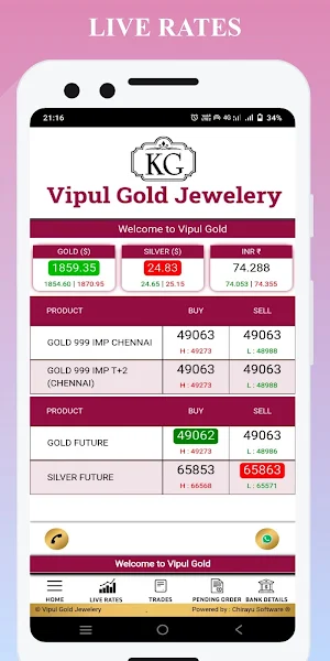 Vipul Gold Screenshot 0