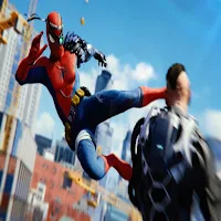 Flying Rope Superhero War Game