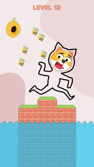 Save The Dogi - Dog vs Bee Screenshot 0