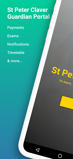 StPeter Claver Guardian Portal Screenshot 0