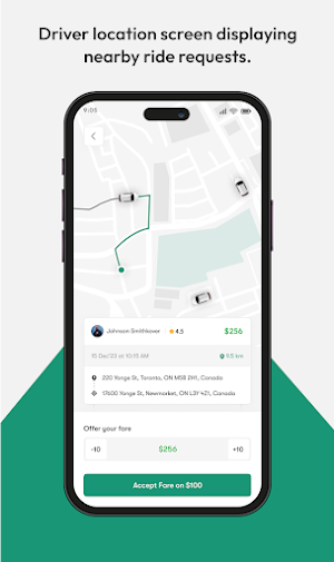Taxyon Driver Screenshot 2