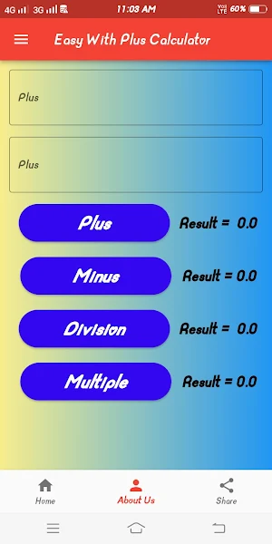 Easy With Plus Calculator Screenshot 0