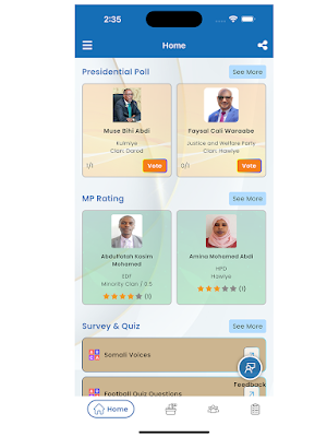 SomaliPolls Screenshot 2